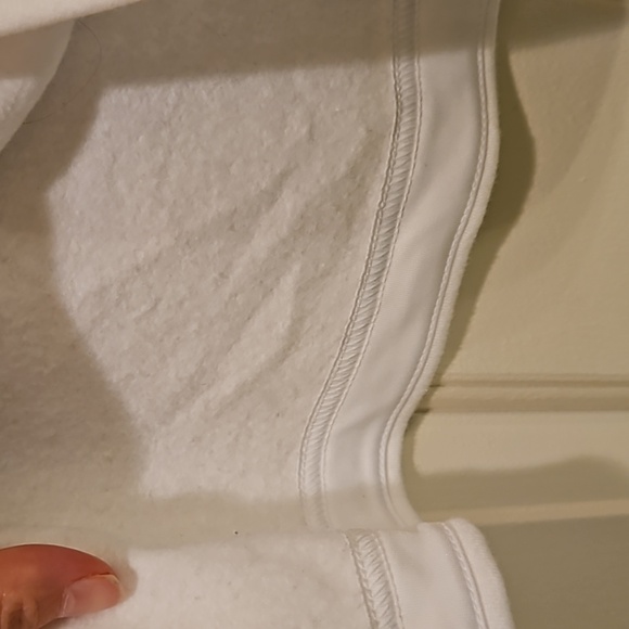 Adidas White and Navy Hooded Sweatshirt Size 3x - Picture 5 of 6